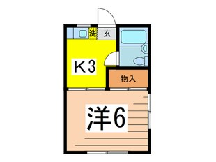 須永コ－ポの物件間取画像